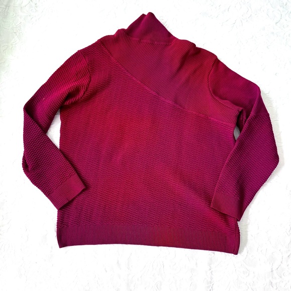 Star Trek Hand Made Knit Sweater XXL Maroon - Picture 2 of 6